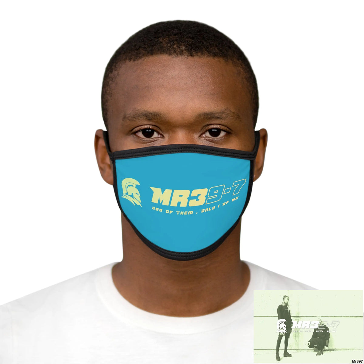 MR39 Mixed-Fabric Face Mask One size Accessories