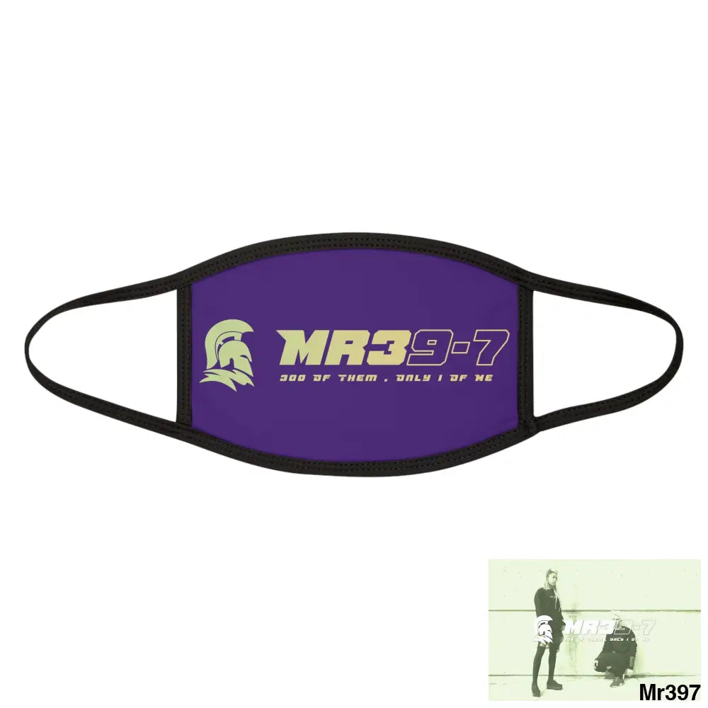MR39 Mixed-Fabric Face Mask One size Accessories