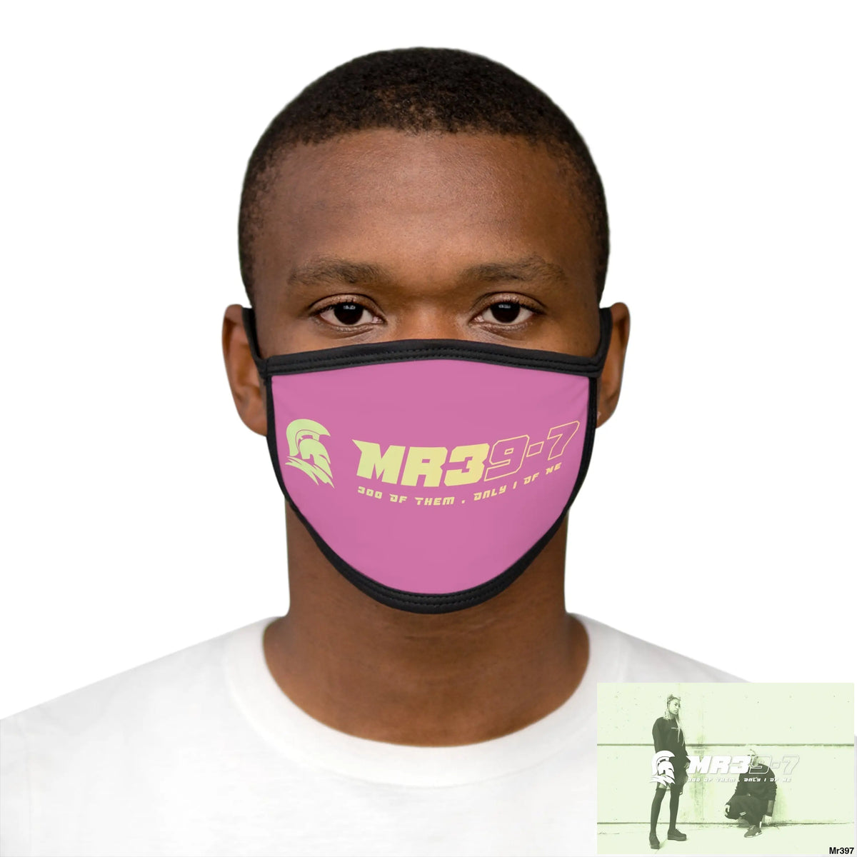 MR39 Mixed-Fabric Face Mask One size Accessories