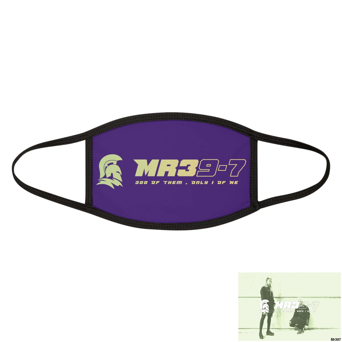 MR39 Mixed-Fabric Face Mask One size Accessories