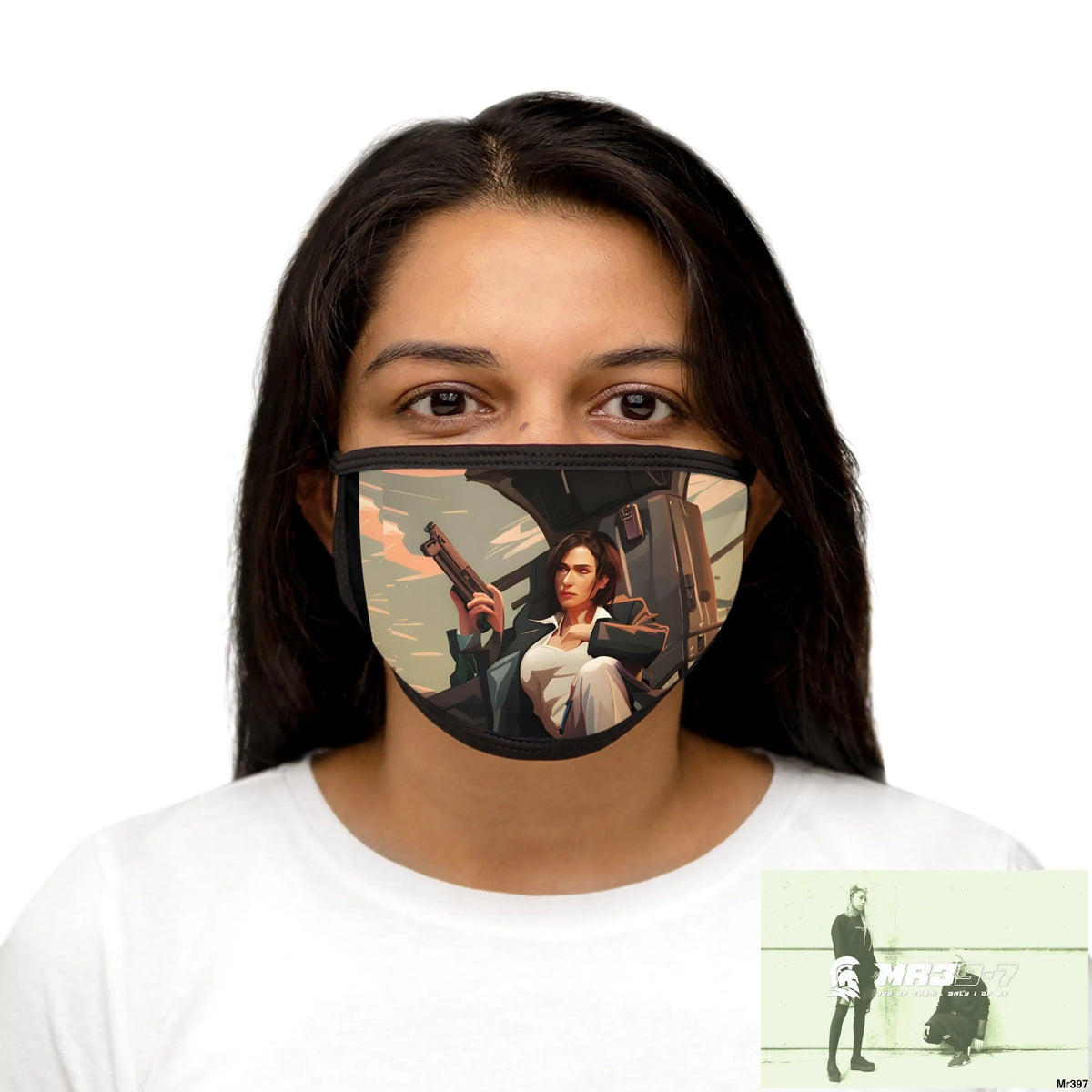 MR39 Mixed-Fabric Face Mask One size Accessories