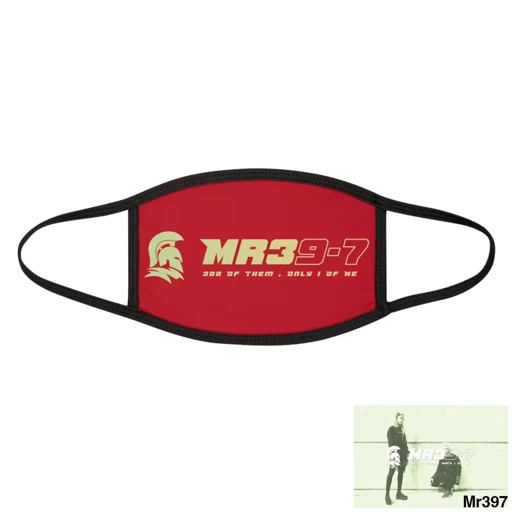 MR39 Mixed-Fabric Face Mask One size Accessories