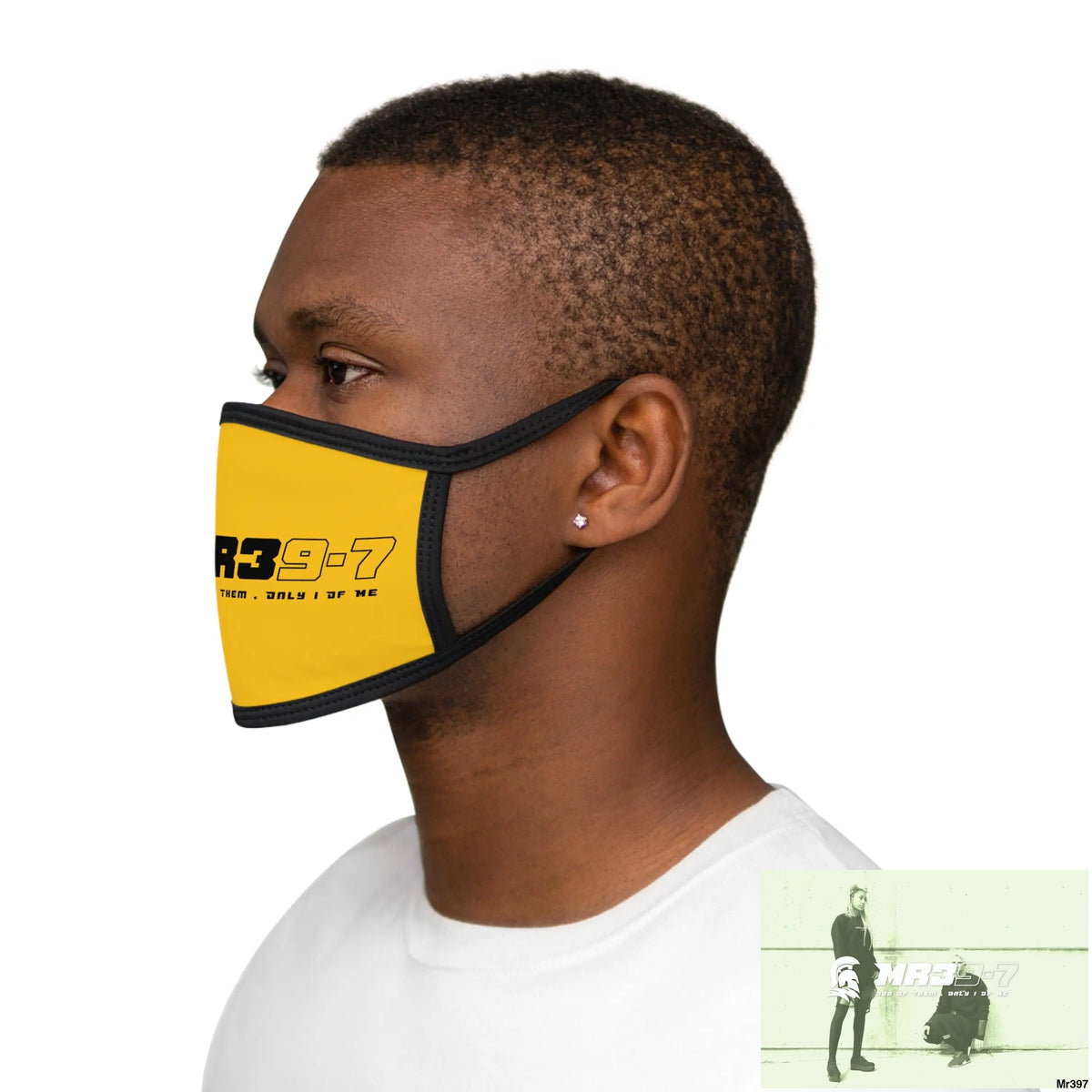 MR39 Mixed-Fabric Face Mask One size Accessories