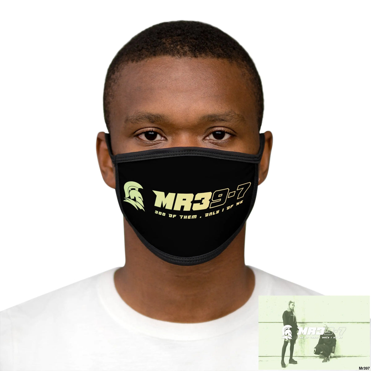 MR39 Mixed-Fabric Face Mask One size Accessories