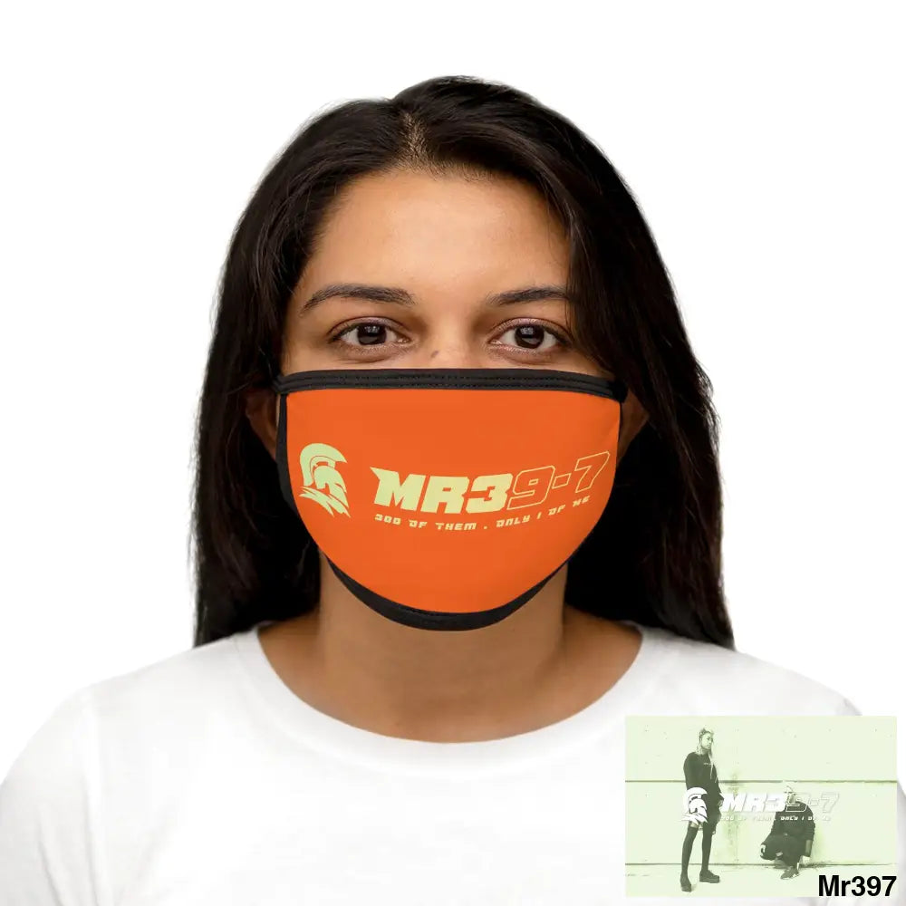 MR39 Mixed-Fabric Face Mask One size Accessories