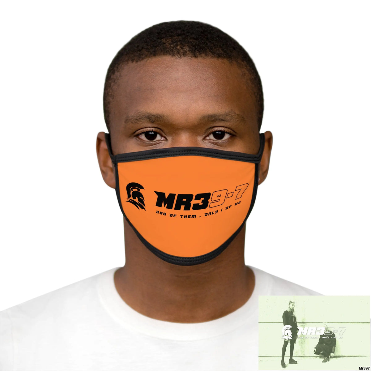 MR39 Mixed-Fabric Face Mask One size Accessories