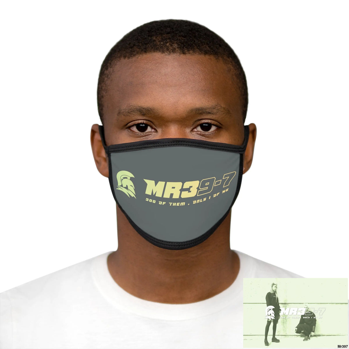 MR39 Mixed-Fabric Face Mask One size Accessories