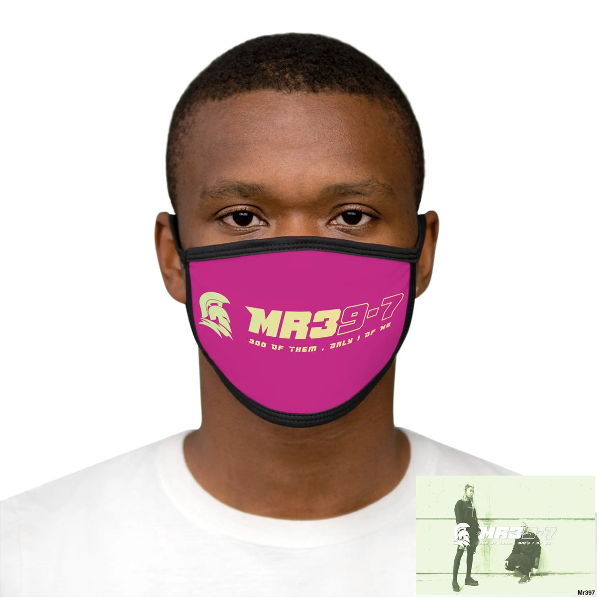 MR39 Mixed-Fabric Face Mask One size Accessories