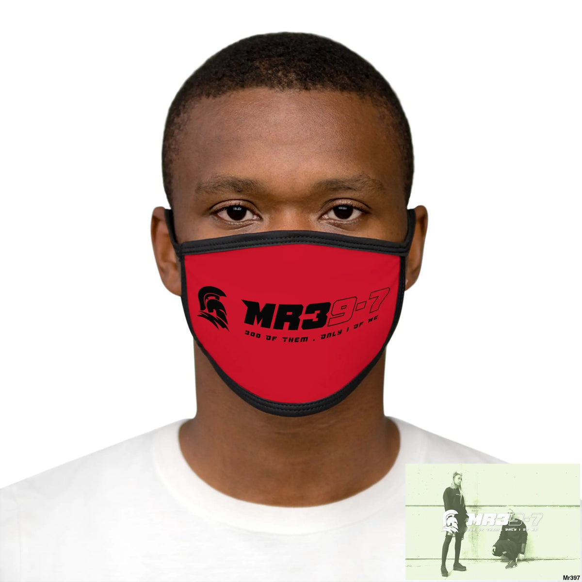 MR39 Mixed-Fabric Face Mask One size Accessories