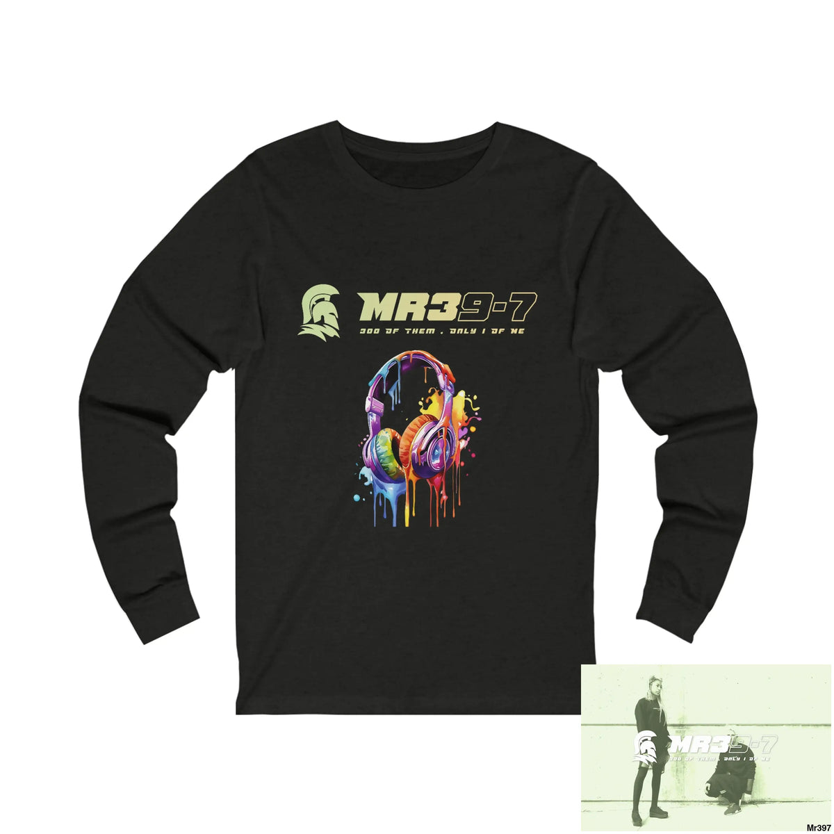 MR39 - MY Work Shrewsbury Unisex Jersey Long Sleeve Tee L / Black Heather Long-sleeve