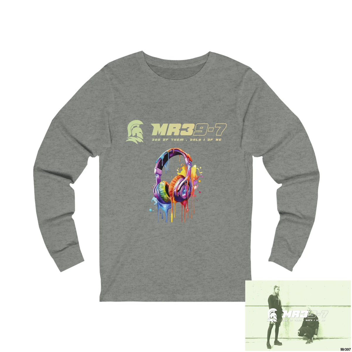 MR39 - MY Work Shrewsbury Unisex Jersey Long Sleeve Tee L / Deep Heather Long-sleeve