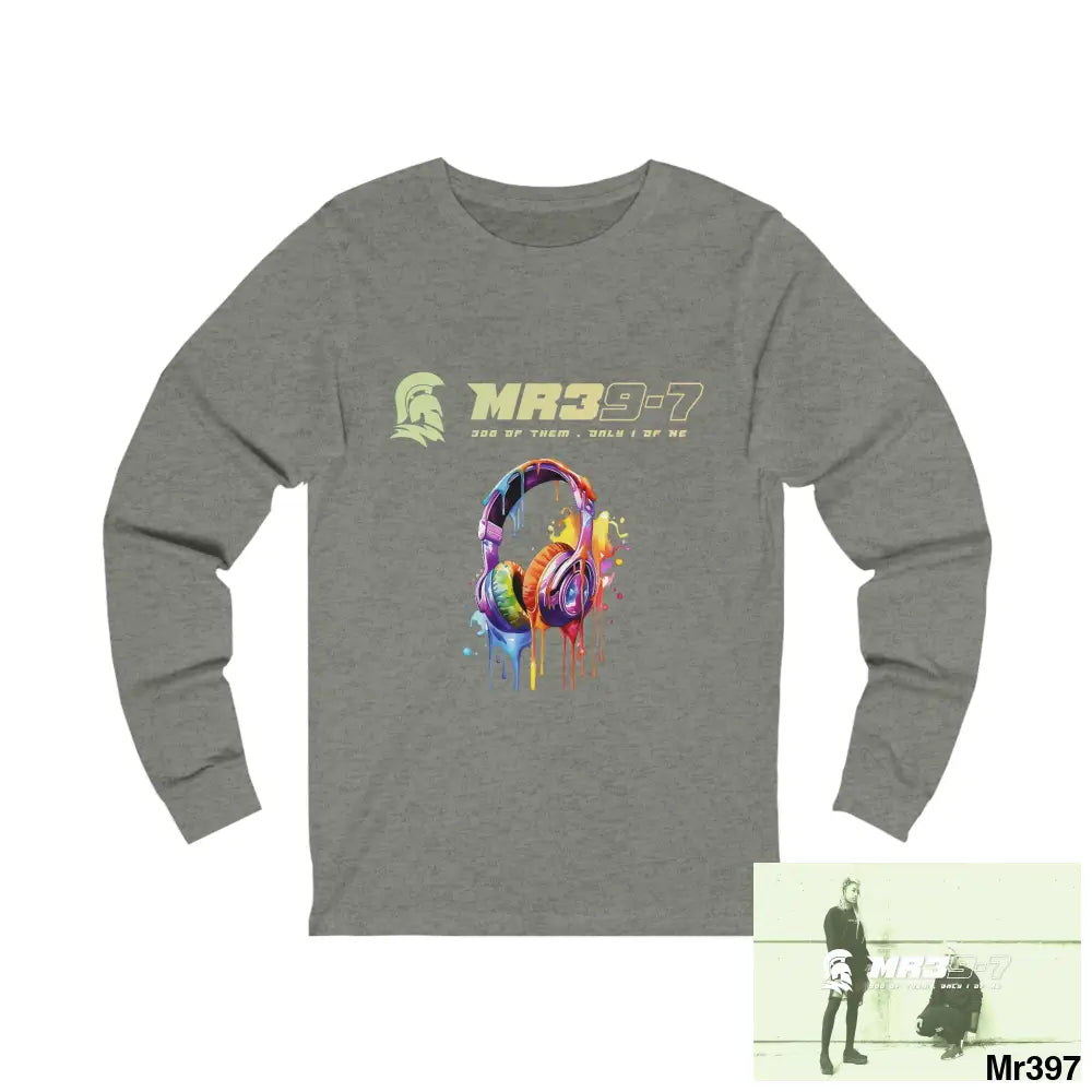MR39 - MY Work Shrewsbury Unisex Jersey Long Sleeve Tee S / Grey TriBlend Long-sleeve