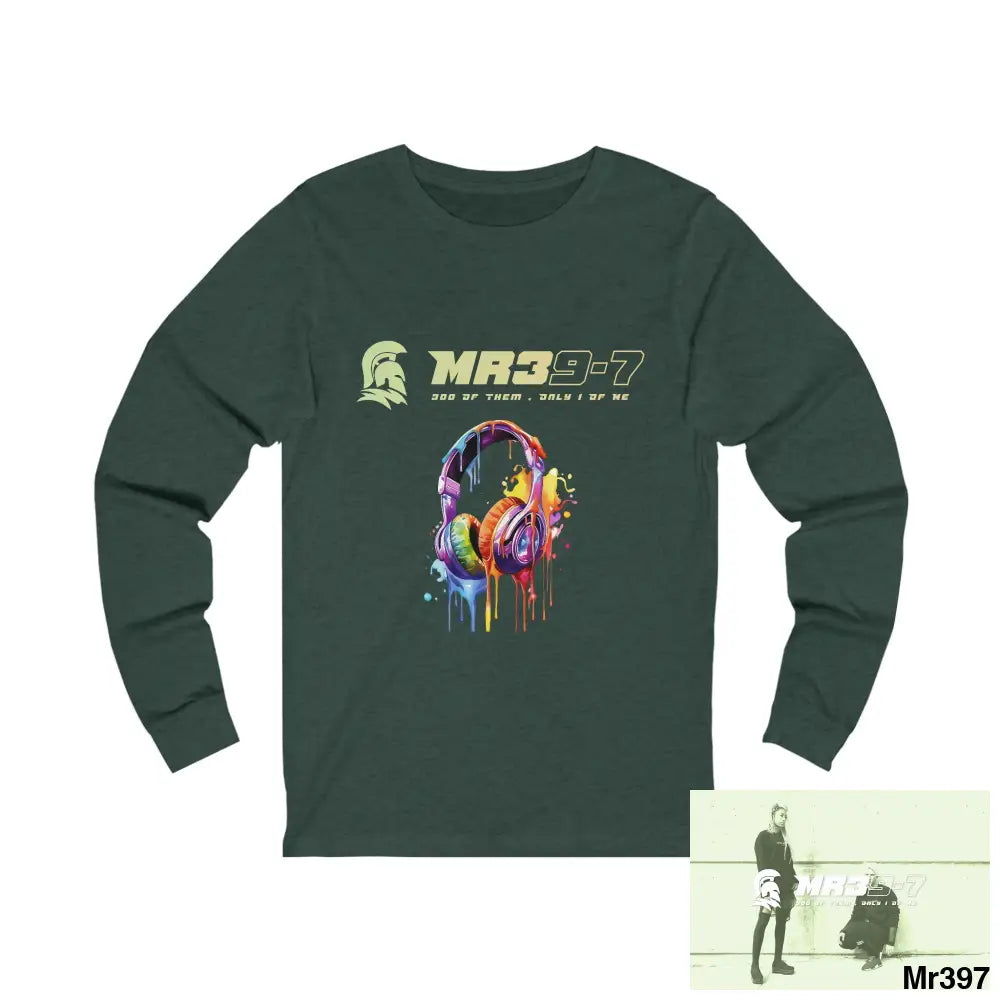 MR39 - MY Work Shrewsbury Unisex Jersey Long Sleeve Tee S / Heather Forest Long-sleeve