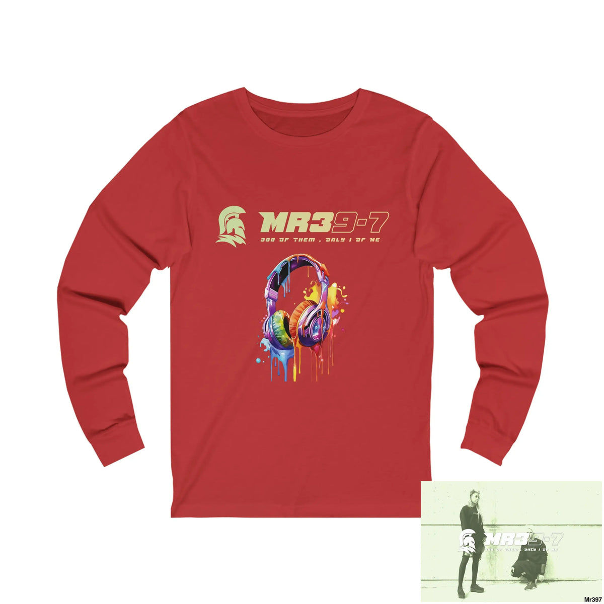 MR39 - MY Work Shrewsbury Unisex Jersey Long Sleeve Tee S / Red Long-sleeve