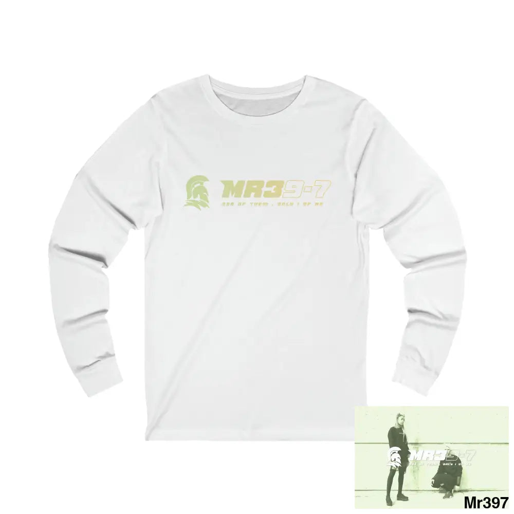 MR39 - Powys to Shrewsbury Unisex Jersey Long Sleeve Tee S / White Long-sleeve
