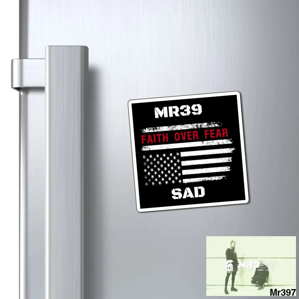 MR39 (SAD) magnet 3’’ × 3’’ Paper products