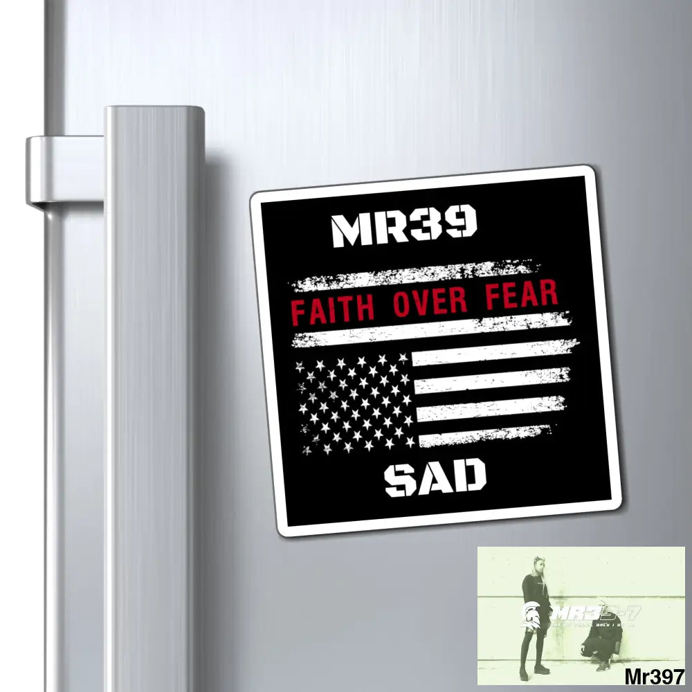 MR39 (SAD) magnet 4’’ × 4’’ Paper products