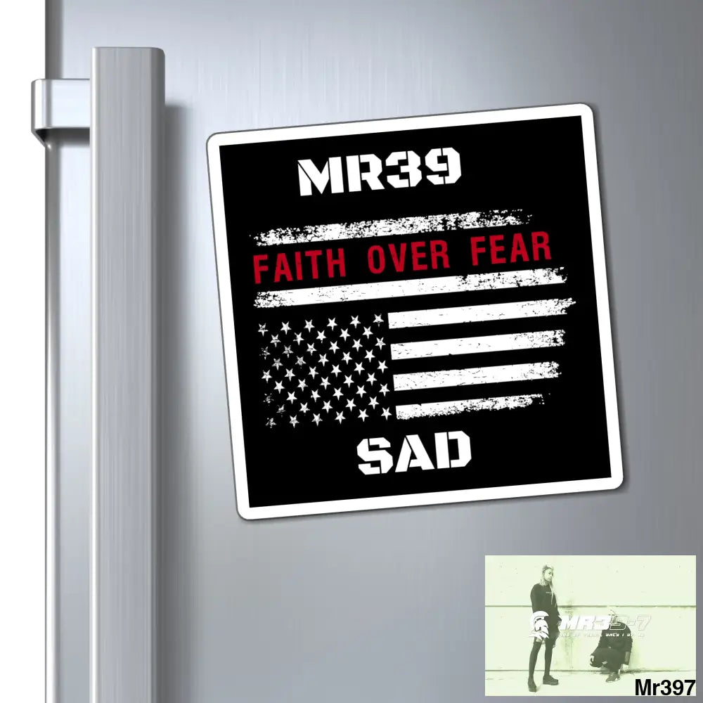 MR39 (SAD) magnet 6’’ × 6’’ Paper products