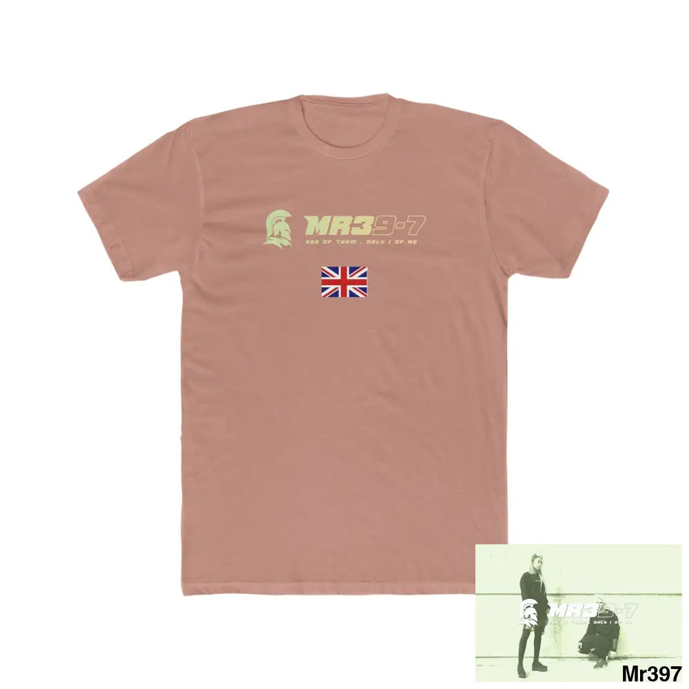 MR39 (SAS?) Thailand -2004 My Planned Death Men’s Cotton Crew Tee Solid Desert Pink / S T-Shirt