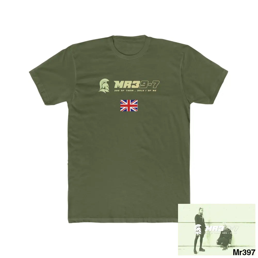 MR39 (SAS?) Thailand -2004 My Planned Death Men’s Cotton Crew Tee Solid Military Green / XS T-Shirt