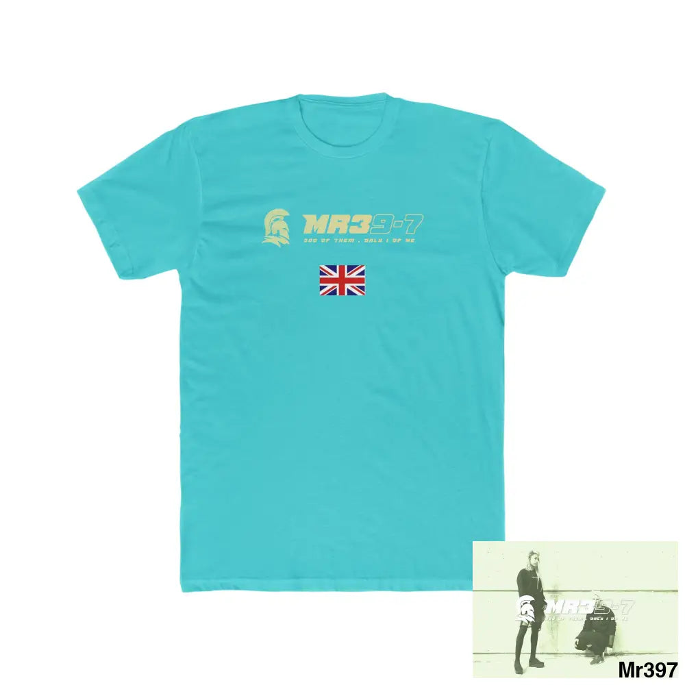 MR39 (SAS?) Thailand -2004 My Planned Death Men’s Cotton Crew Tee Solid Tahiti Blue / S T-Shirt