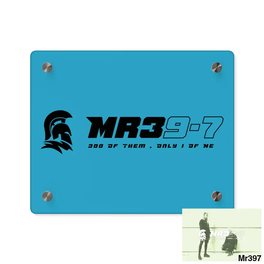 MR39 -Sparta Acrylic Wall Art Panels 10″ x 8″ (Horizontal) / 0.25’’ Home Decor