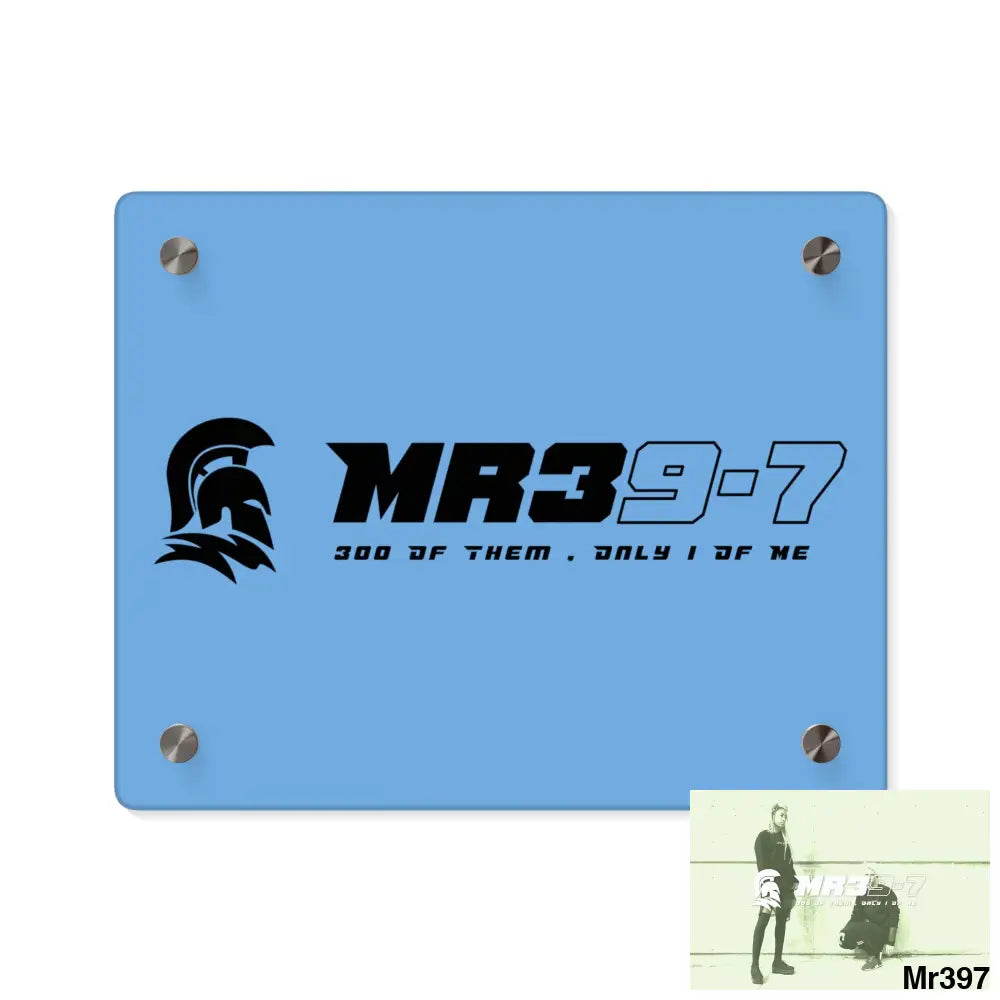 MR39 -Sparta Acrylic Wall Art Panels 10″ x 8″ (Horizontal) / 0.25’’ Home Decor