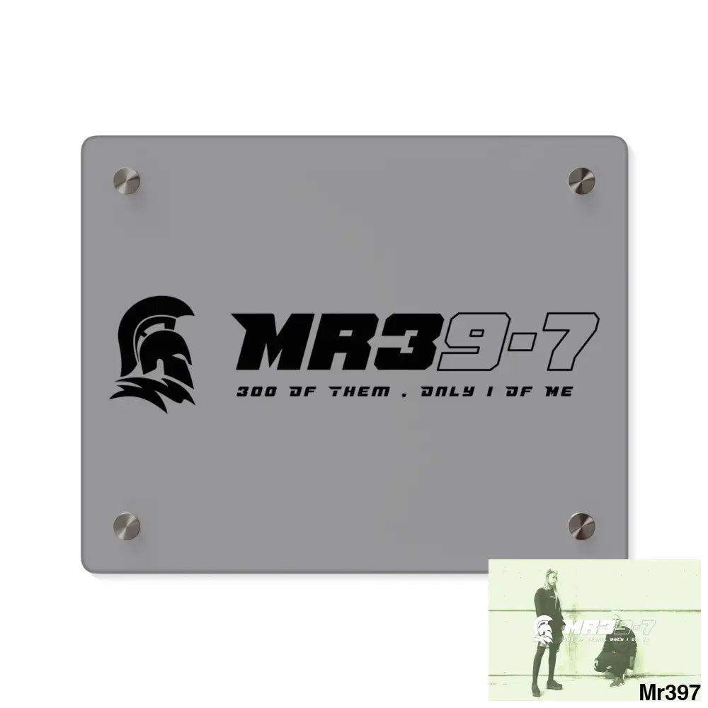 MR39 -Sparta Acrylic Wall Art Panels 10″ x 8″ (Horizontal) / 0.25’’ Home Decor