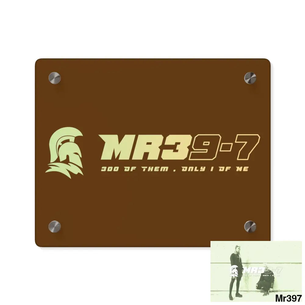 MR39 Sparta Sparta Acrylic Wall Art Panels 10″ x 8″ (Horizontal) / 0.25’’ Home Decor