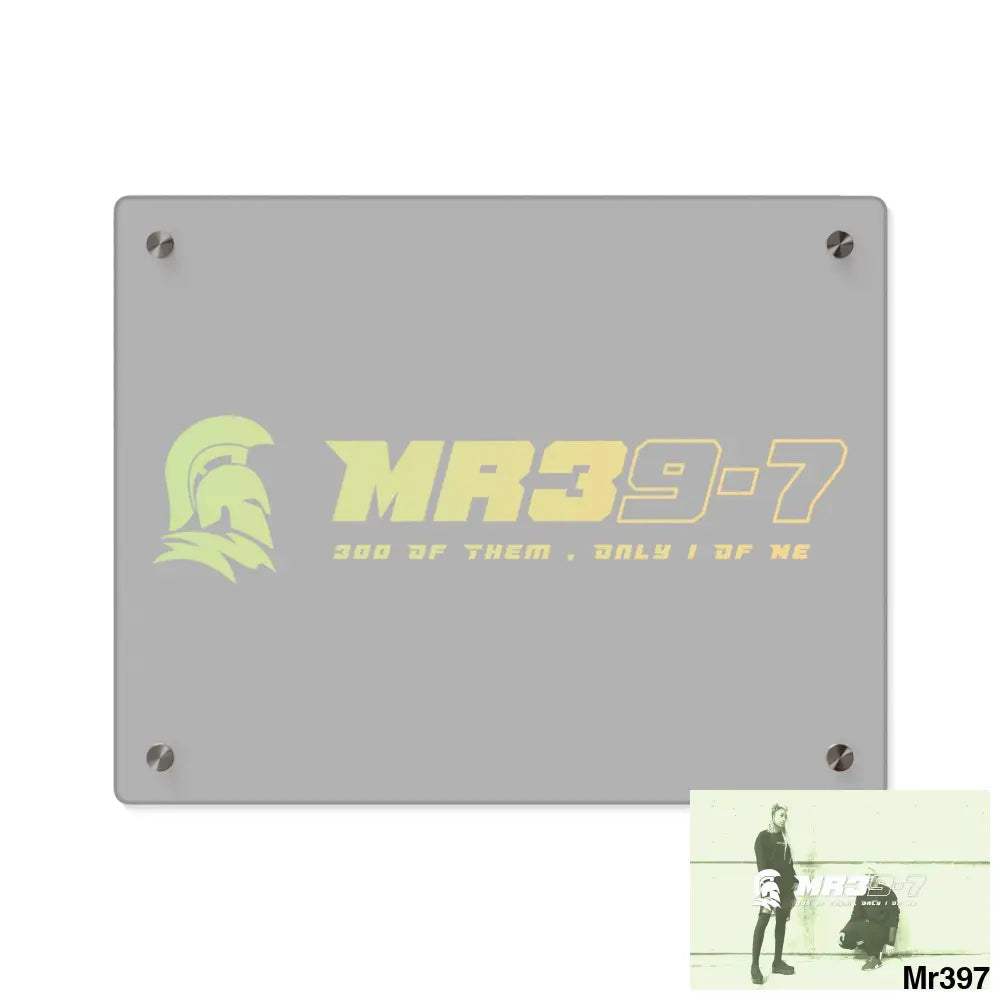 MR39 Sparta Sparta Acrylic Wall Art Panels 14″ x 11″ (Horizontal) / 0.25’’ Home Decor