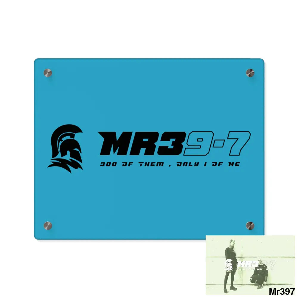 MR39 -Sparta Acrylic Wall Art Panels 14″ x 11″ (Horizontal) / 0.25’’ Home Decor