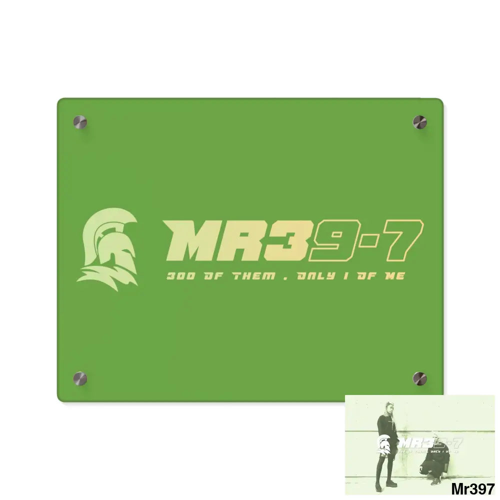 MR39 Sparta Sparta Acrylic Wall Art Panels 14″ x 11″ (Horizontal) / 0.25’’ Home Decor