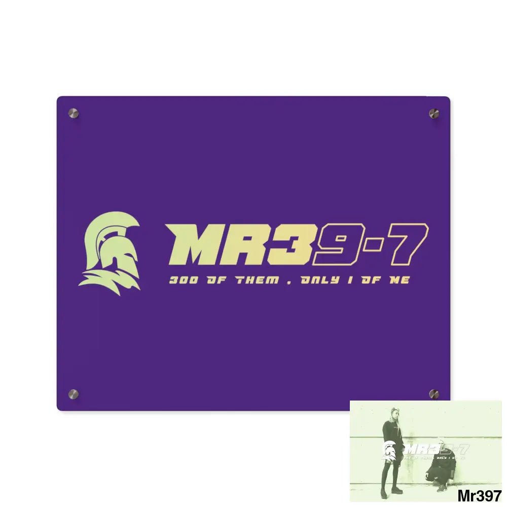 MR39 Sparta Sparta Acrylic Wall Art Panels 20″ x 16″ (Horizontal) / 0.25’’ Home Decor