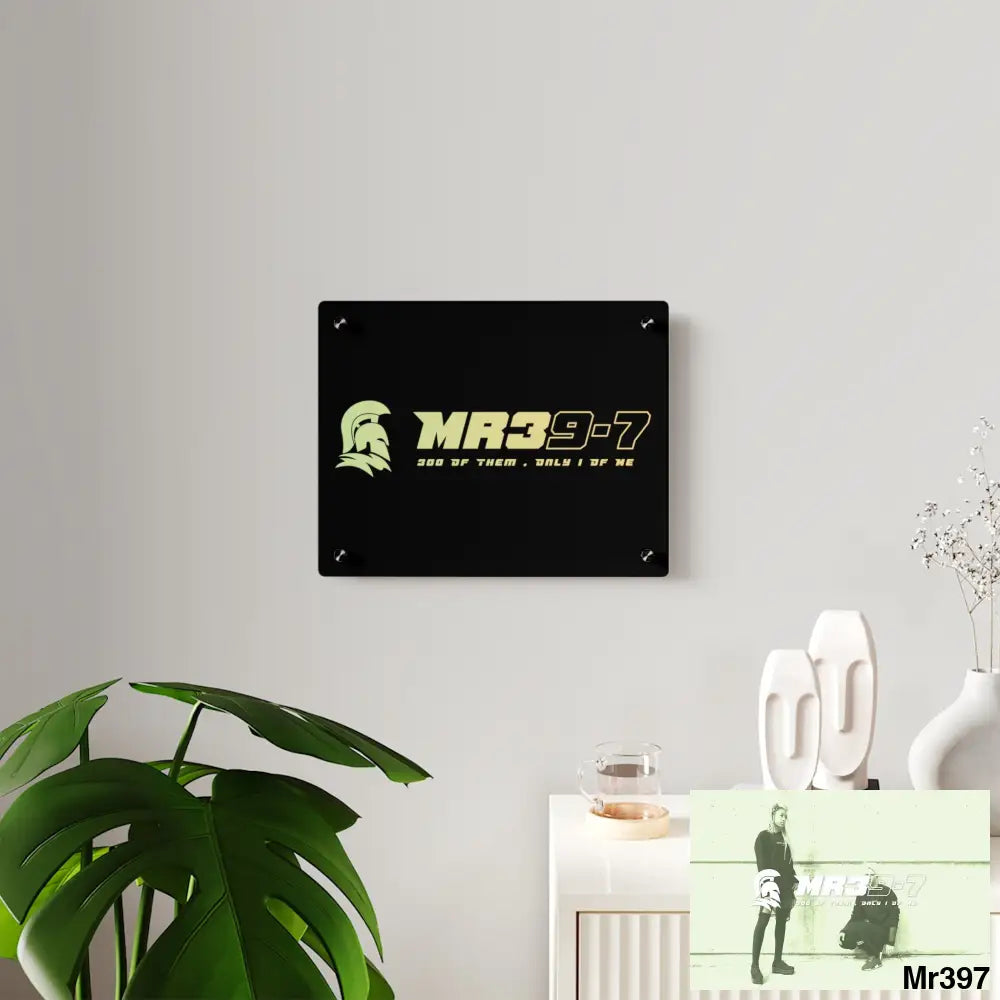 MR39 Sparta Sparta Acrylic Wall Art Panels Home Decor