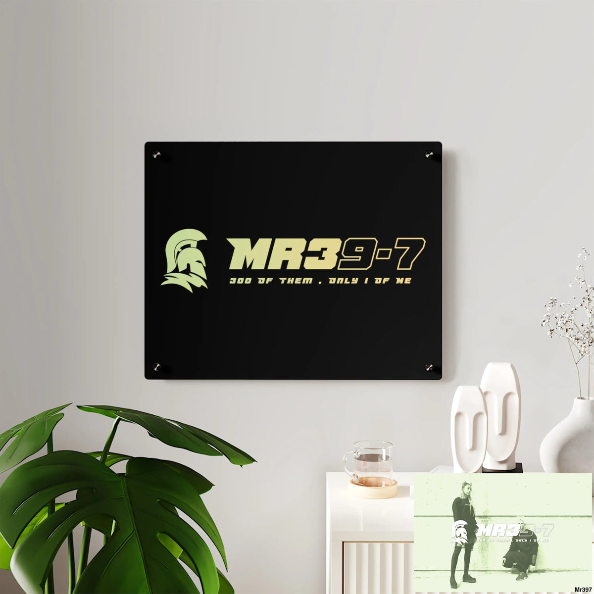 MR39 Sparta Sparta Acrylic Wall Art Panels Home Decor