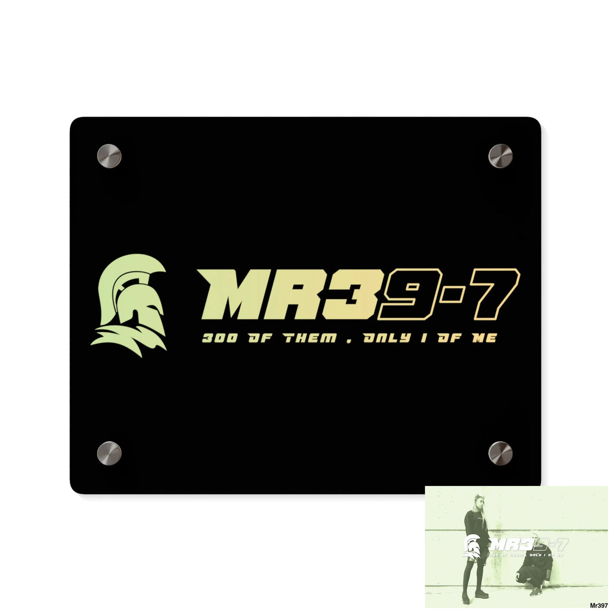 MR39 Sparta Sparta Acrylic Wall Art Panels 10″ x 8″ (Horizontal) / 0.25’’ Home Decor