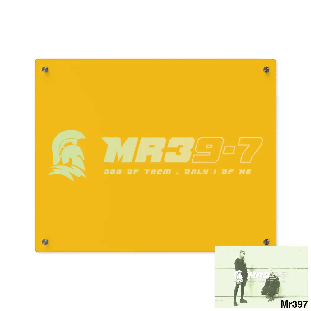 MR39 Sparta Sparta Acrylic Wall Art Panels 20″ x 16″ (Horizontal) / 0.25’’ Home Decor