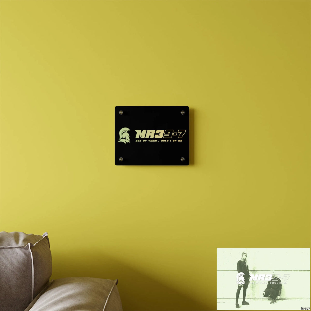 MR39 Sparta Sparta Acrylic Wall Art Panels Home Decor