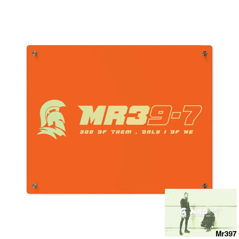 MR39 Sparta Sparta Acrylic Wall Art Panels 20″ x 16″ (Horizontal) / 0.25’’ Home Decor