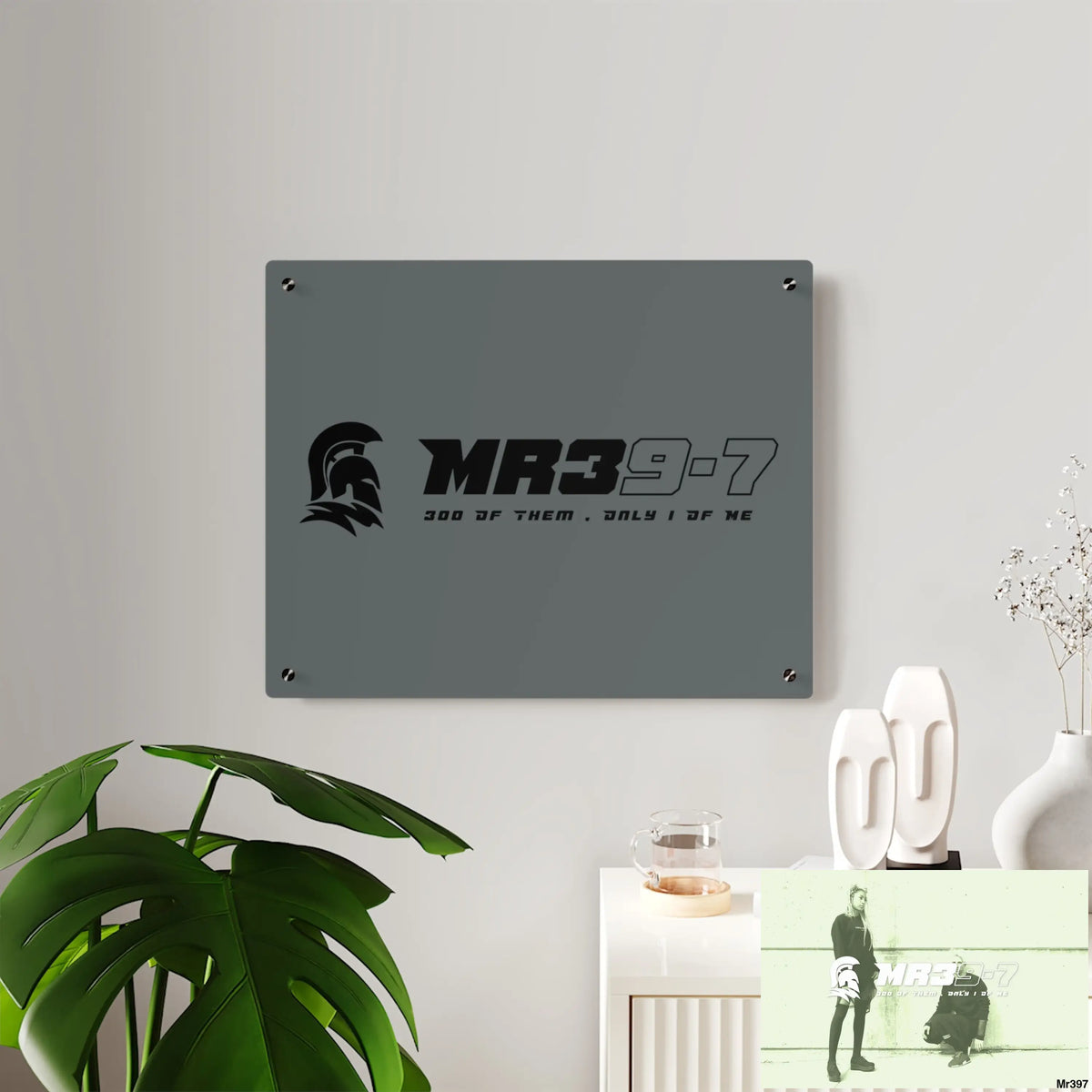 MR39 -Sparta Acrylic Wall Art Panels Home Decor