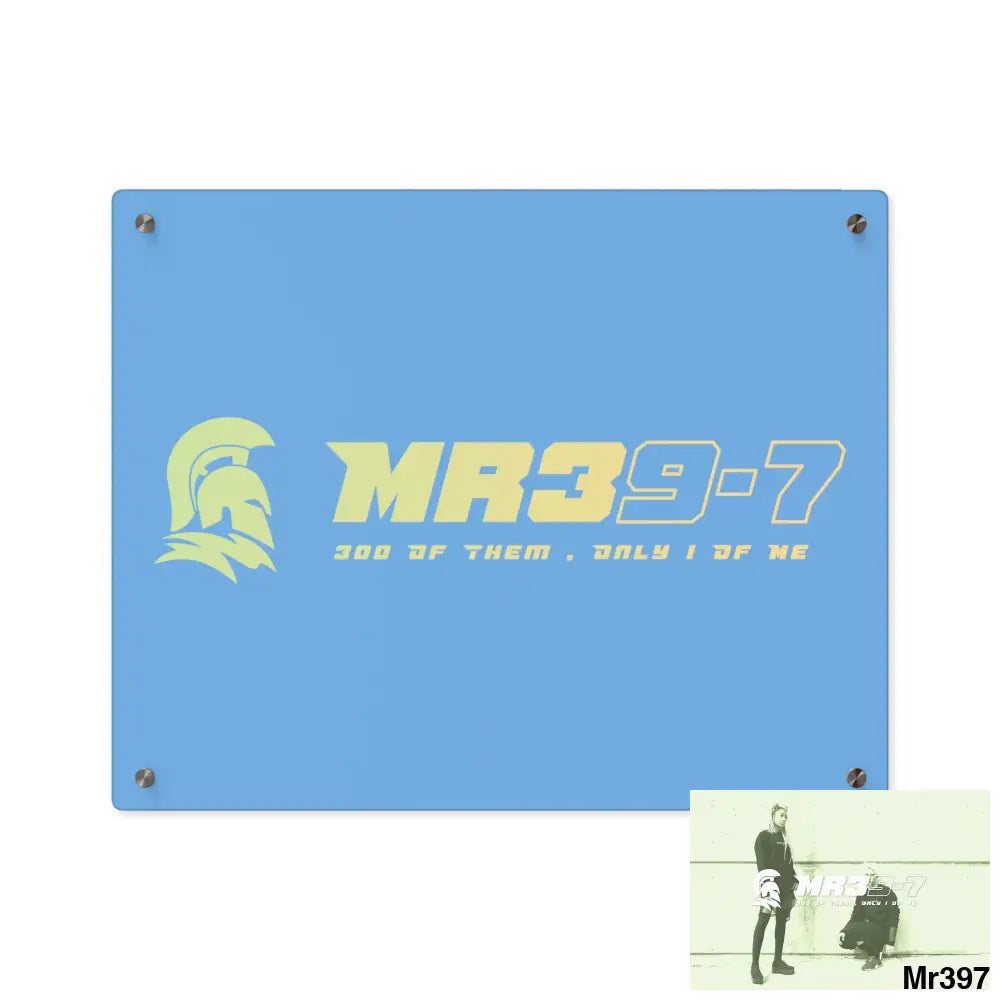 MR39 Sparta Sparta Acrylic Wall Art Panels 20″ x 16″ (Horizontal) / 0.25’’ Home Decor