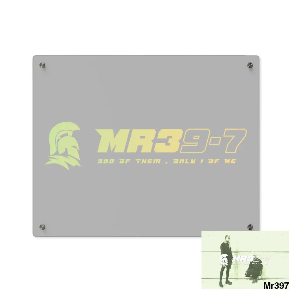 MR39 Sparta Sparta Acrylic Wall Art Panels 20″ x 16″ (Horizontal) / 0.25’’ Home Decor