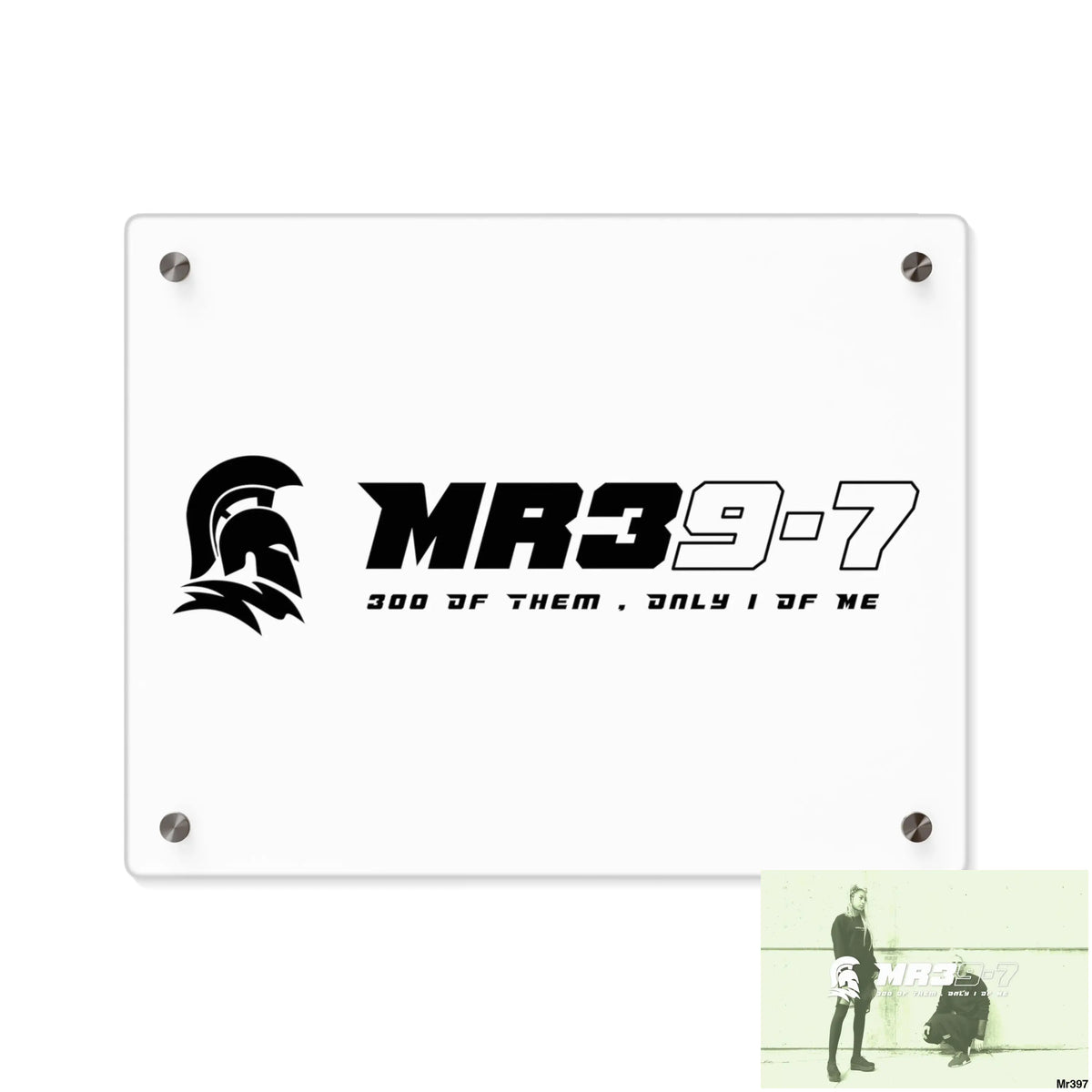 MR39 -Sparta Acrylic Wall Art Panels 14″ x 11″ (Horizontal) / 0.25’’ Home Decor
