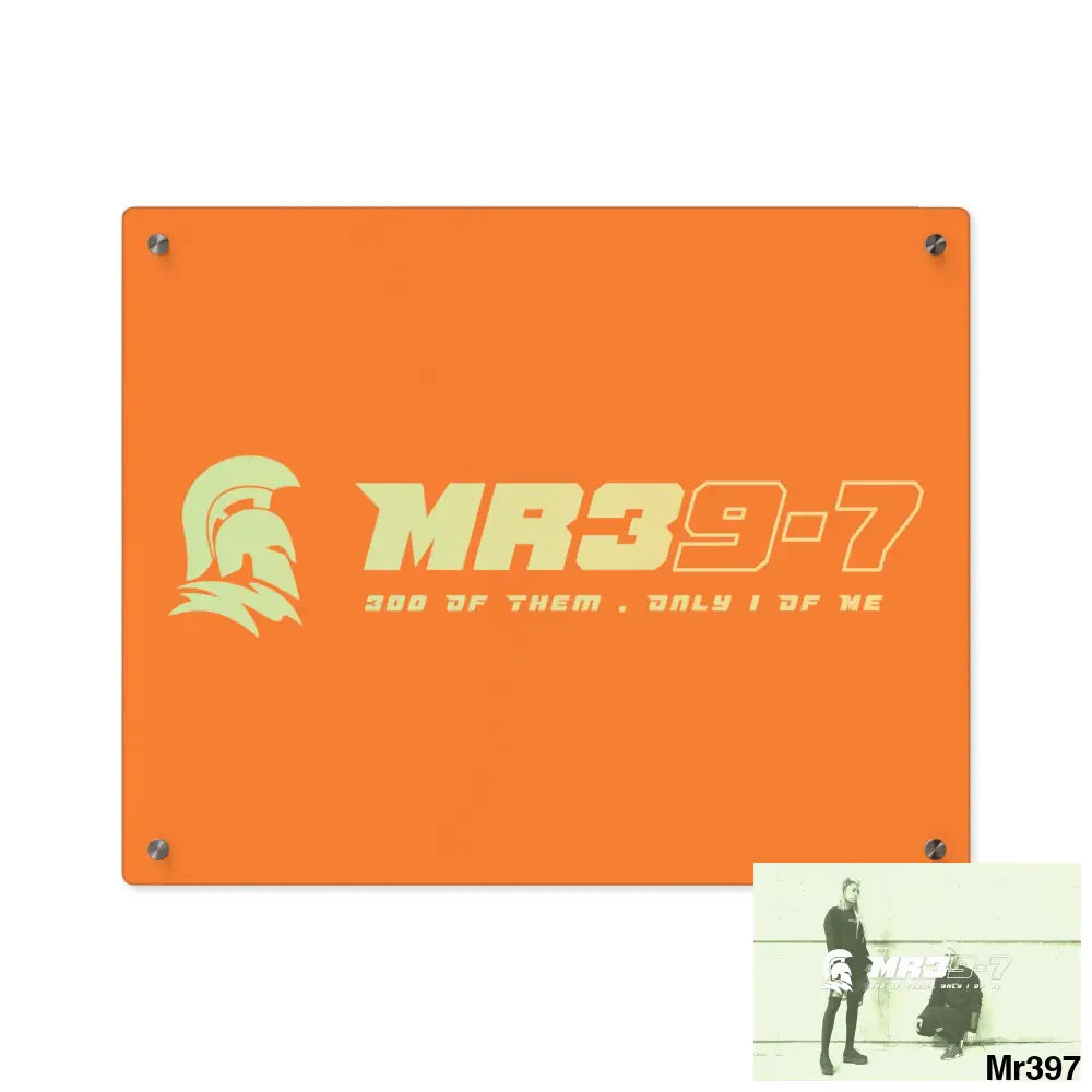 MR39 Sparta Sparta Acrylic Wall Art Panels 20″ x 16″ (Horizontal) / 0.25’’ Home Decor