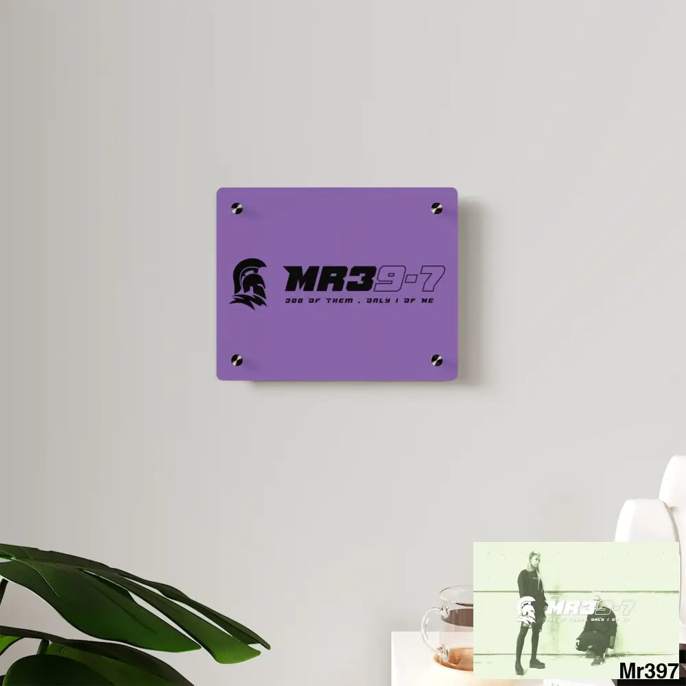 MR39 -Sparta Acrylic Wall Art Panels Home Decor