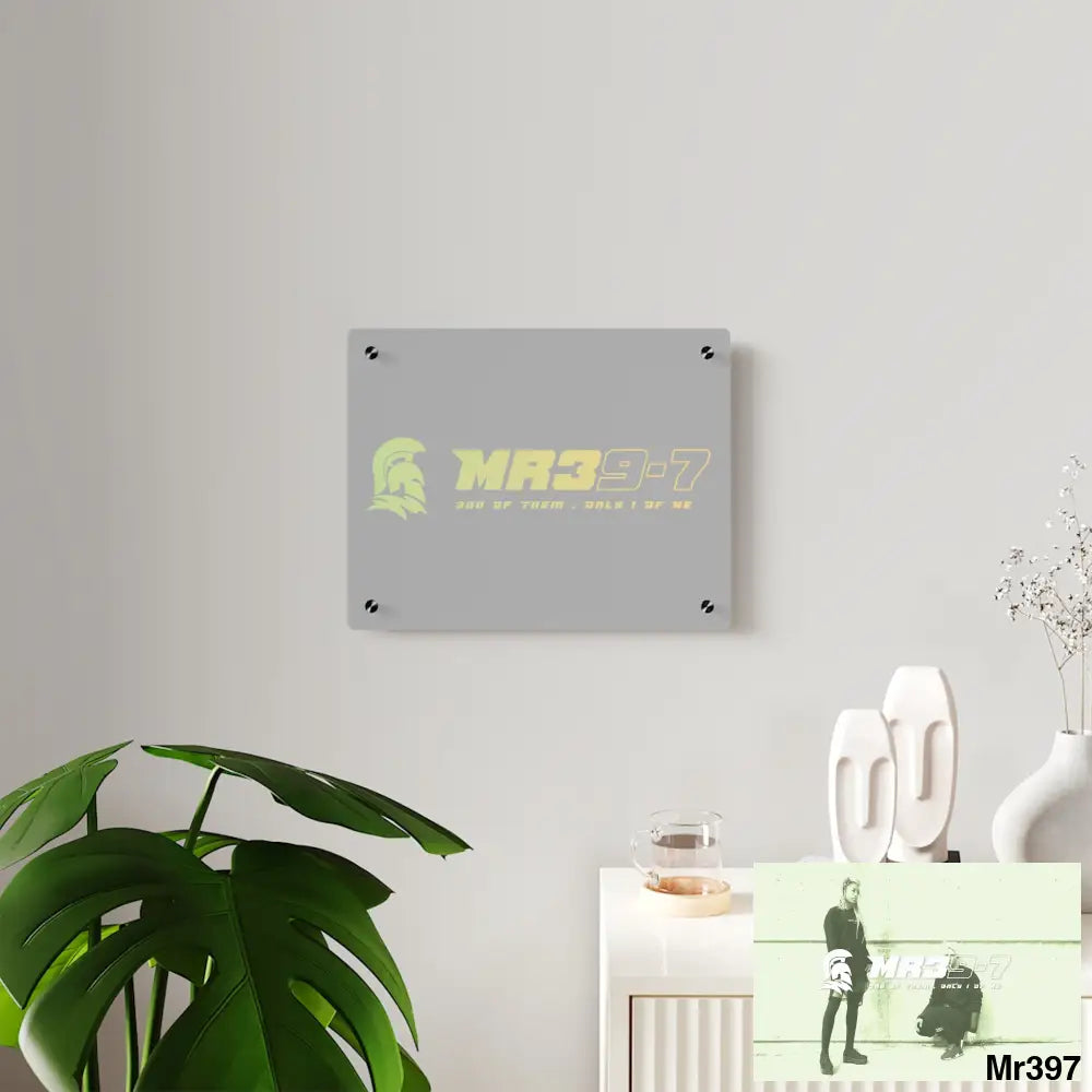 MR39 Sparta Sparta Acrylic Wall Art Panels Home Decor