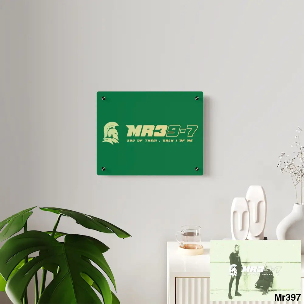 MR39 Sparta Sparta Acrylic Wall Art Panels Home Decor