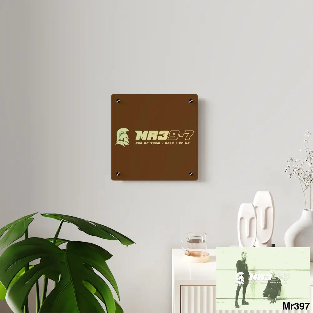 MR39 Sparta Sparta Acrylic Wall Art Panels Home Decor