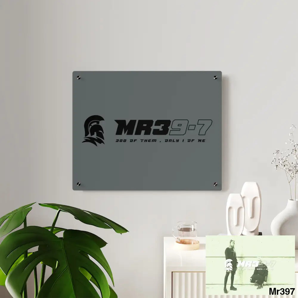 MR39 -Sparta Acrylic Wall Art Panels Home Decor