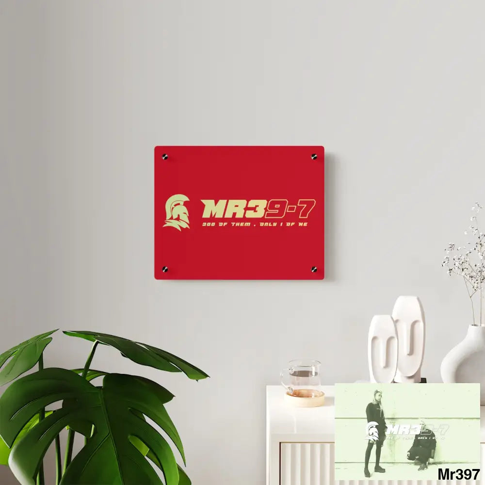 MR39 Sparta Sparta Acrylic Wall Art Panels Home Decor